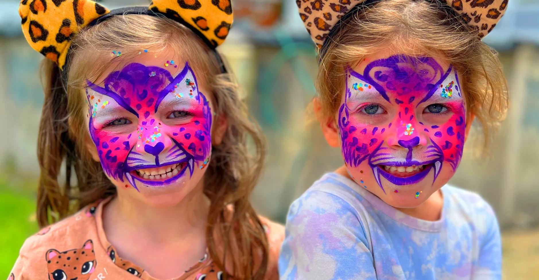 Kids in facepaint